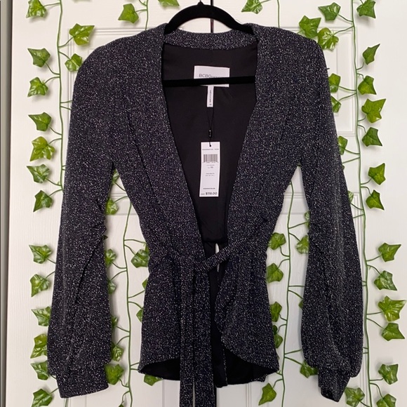BCBGeneration Jackets & Blazers - NWT BCBGeneration Black Sparkly Blazer